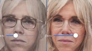Is Macron's wife really a man?