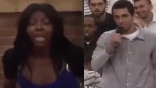 This message is for the transsexual at the end - Classic Jerry Springer clip