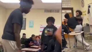 Teacher was like, "ok, ya know what..." and walked away