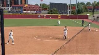 Biological male pitches complete-game shutout against women