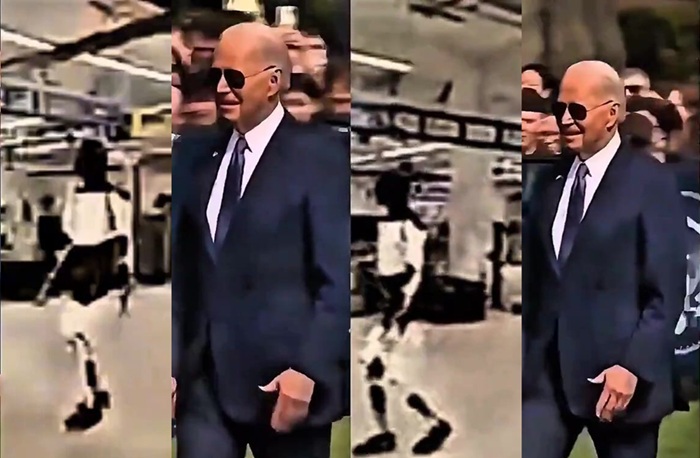 New theory compares Joe Biden to a robot