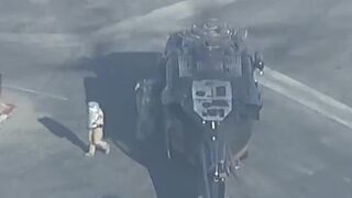 BLACKHAWK lands in LA with weapons and ammo to take on protesters