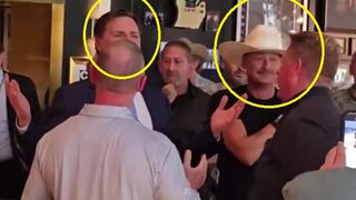 JD Vance hanging out at Kid Rocks new bar in Nashville, TN