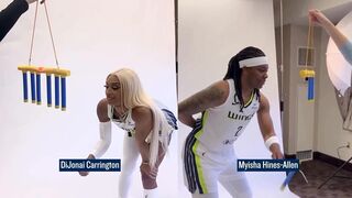 WNBA players fail the reflex game