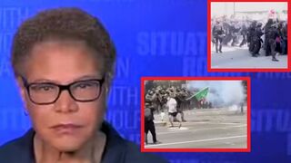 LA Mayor Karen Bass reveals “rapid response network” to fight against ICE on demand