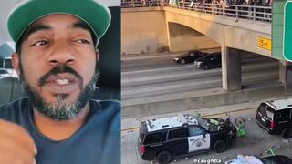 Guy calls out LA riot protesters as a bunch of frauds