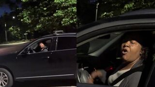 Woman in car: "I’ll be glad when Trump gets all your motherf*ckers out of here"