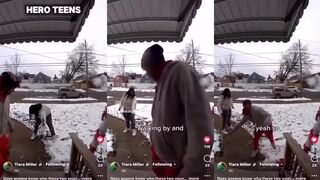 Two strangers saved a house from burning down, left message on Ring cam