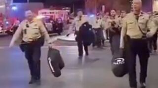 "This isn't F-ing L.A." - Protesters arrested while taunting Las Vegas police