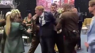 Cops let grandpa get his hits in