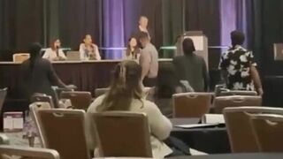 Brazilian guy b*tch slaps wife's former boss for what he did