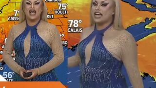 Drag queen does weather report in Maine and people are DISGUSTED
