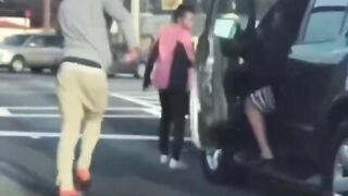 Road rage instant karma