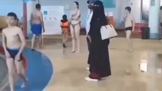 She was scaring the kids, parents told her to leave