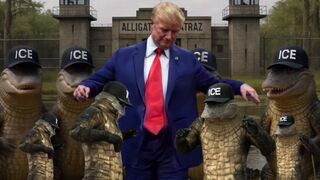 Trump visits Alligator Alcatraz