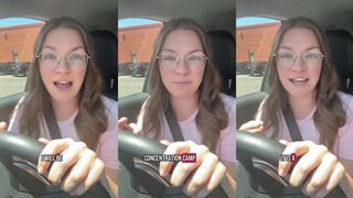 Lady calls Alligator Alcatraz a 'concentration camp'