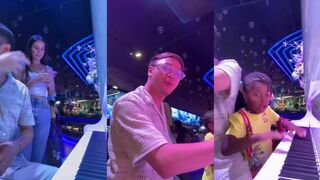 Who's the douche? Piano guy vs little kid