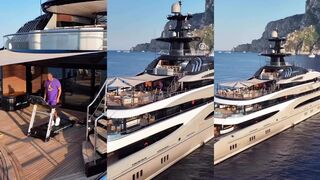 Magic Johnson's 312-foot yacht