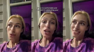 Angry lady wants civil war against MAGA