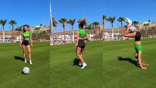 She's good with balls