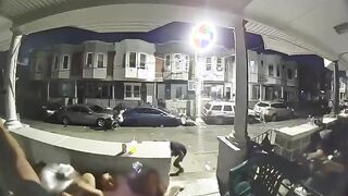 Ring camera video of Philly shooting at the cookout