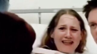 His face when the baby comes out