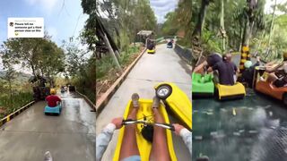 It's like Mario Cart for humans
