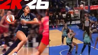 Queen of Me-Bounds Angel Reese can't hit a layup, but now she's on cover of NBA 2K26