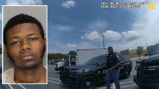 Georgia cops save two toddlers roasting in a car