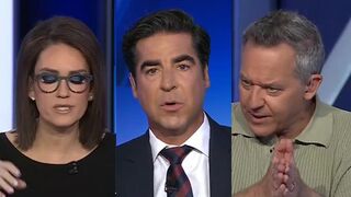 Jesse Waters and Greg Gutfeld shred Jessica Tarlov