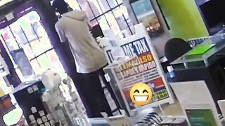 When shoplifting goes wrong