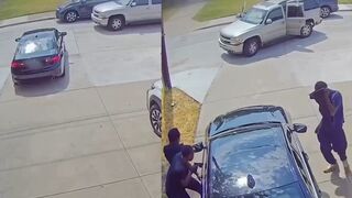 Thugs followed him home from the bank