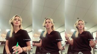 Worker films herself on phone with UnitedHealthcare to show everyone how impossible it is to get care for patients