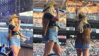 Country star Miranda Lambert's outfit