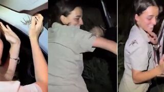 Massive spider crawls on Australian girl