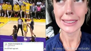 Sophie Cunningham joked about the dildos being thrown at WNBA games
