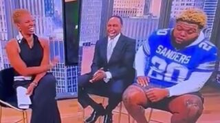 Monica McNutt confused Barry Sanders jersey for Shedeur Sanders