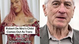 Robert De Niro's son becomes a trans woman, motivated by Disney's live-action "Little Mermaid" movie
