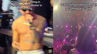 A fake Justin Bieber had a Las Vegas club convinced he was the real one