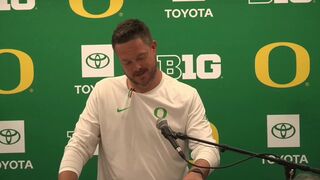 Oregon football coach on Charlie Kirk shooting: "there’s no way that evil should exist in this world"