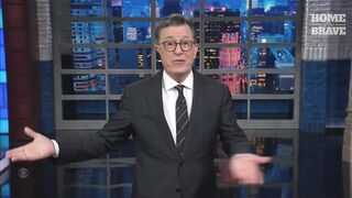 Stephen Colbert defends Jimmy Kimmel, ignores his bad ratings