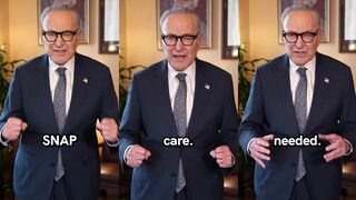 Chuck Schumer Goes Off the Rails, Delivers Rabid Rant Aimed at Trump