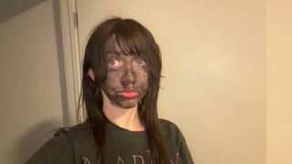 Woman dressed up as EBT lady on Halloween