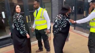 Shoplifter punches security guard in the face and receives a quick and helpful education