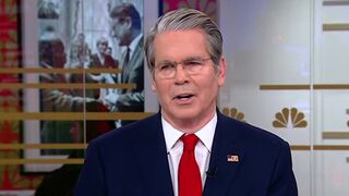 Bessent makes Fake News MSNBC anchor look clueless as ever