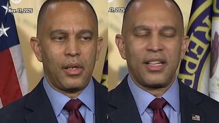 Hakeem Jeffries EATS CROW after false statement on Trump and Epstein