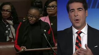 Jesse Watters torches Tarlov on Jasmine Crockett and her dumb staff