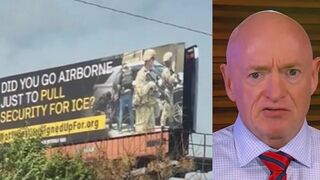 Seditious Behavior CONTINUES: Billboards encouraging Members of the Military to DEFECT