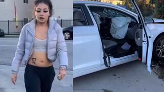 Woman involved in a hit-and-run comes back for ONE ITEM