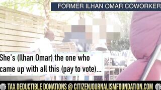 Ilhan Omar Vote Harvester SEEN Exchanging $200 for 2020 General Election Ballot